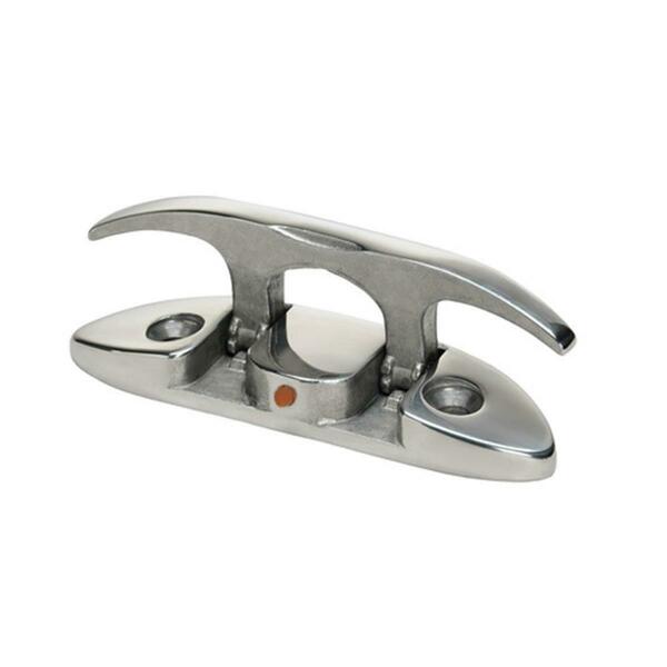 Newalthlete 4-1 by 2 inch Folding Cleat - Stainless Steel NE11463